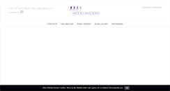 Desktop Screenshot of modelakademie.com